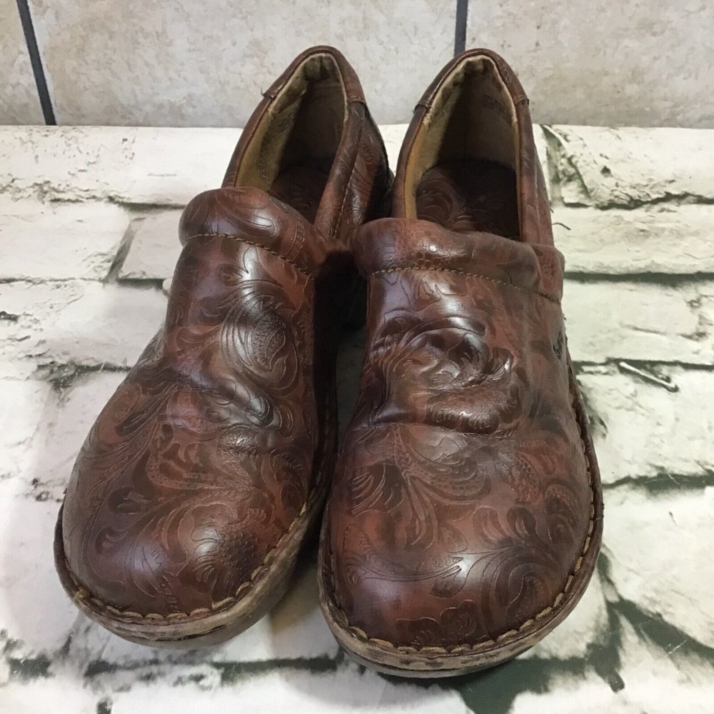 BOC BORN Concept Womens Comfort Clog Brown Sz 11 - Picture 2 of 10